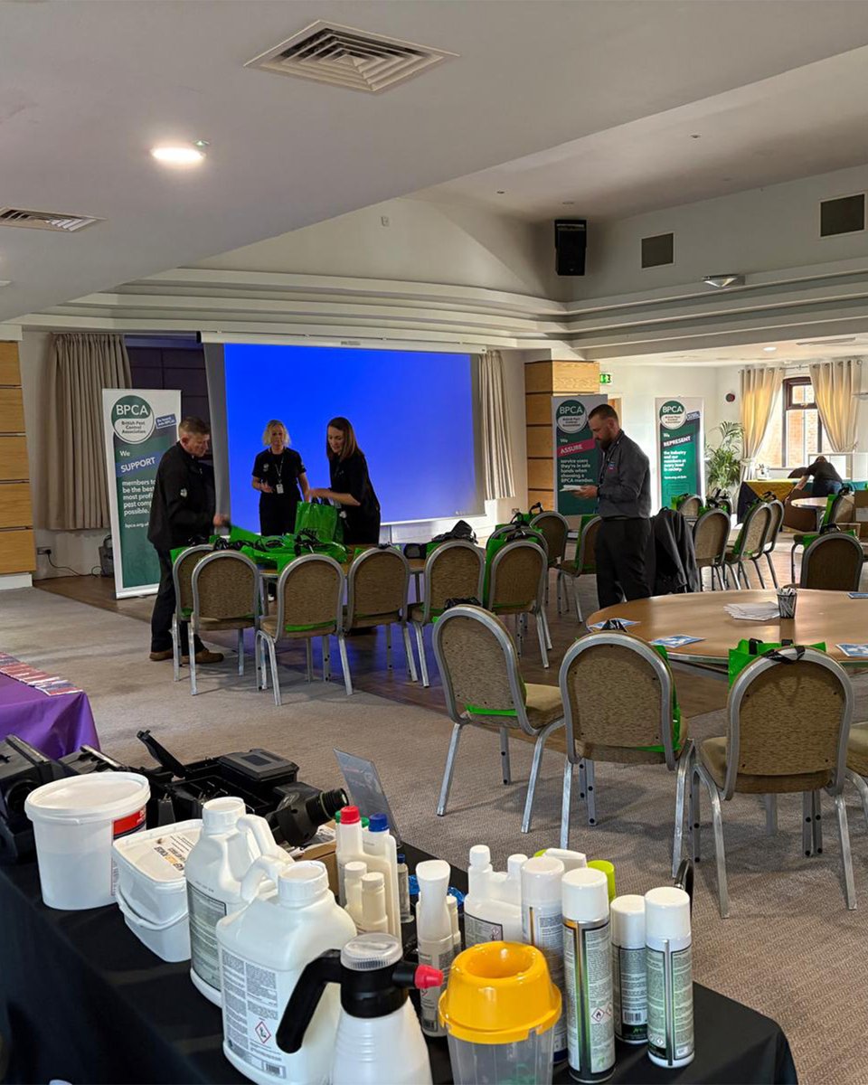 🐀We’re at the BPCA Forum in Croydon today!

It’s Dennis’ first event with 1env, so come and say hi to the newbie! 👋

#1env| #PestControl| #PestManagement|#Networking