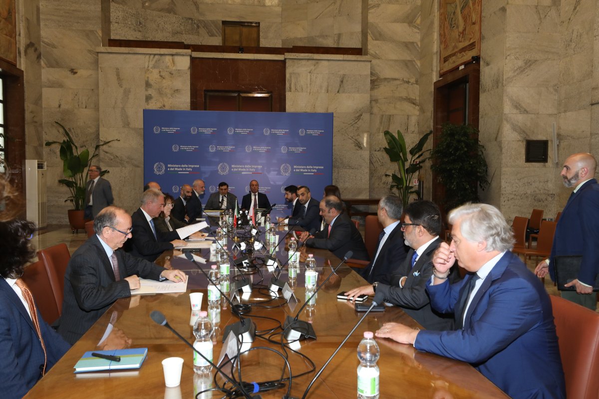 bahrainedb's tweet photo. On the first day of the strategic visit to Italy, Team Bahrain participated in a series of curated business events, along with official and private sector meetings with key stakeholders in Rome, all aimed at strengthening economic and trade relations between Bahrain and Italy. https://t.co/aeUYpC89SE