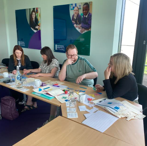 YHMathsHub's tweet photo. ๐ธ Our delegates are fully engaged in SKTM Primary Teachers (Spatial Reasoning Pathway) โ Module 3: Spatial and geometric reasoning: position, direction, movement and symmetry ๐ง ๐๐โจ
Great discussions and learning in action! #MathsCPD #SKTM #MathsHubs ๐๐ฌ๐ https://t.co/zDlOdG5mng