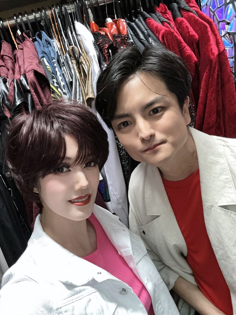 RITA_GOLDIE's tweet photo. 真山正臣さんの演目に槇村香の役で出演させていただきました！
今回も真山劇場は素晴らしかった！

おみちゃんバックダンサーズの1人として、今後も起用していただけるよう頑張ります🙇‍♂️

Photo byすずき様(2,3枚目) https://t.co/5KjZ9PjQNh