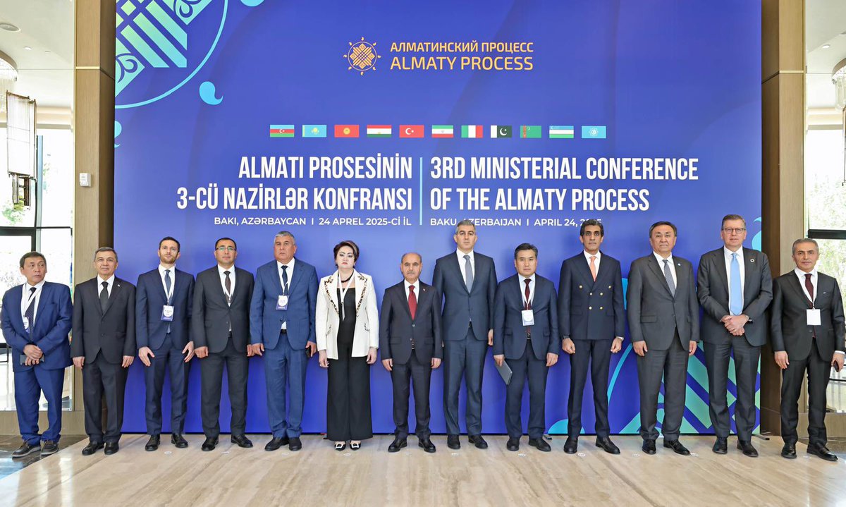 ItalyinBaku's tweet photo. Italy participated in the 3rd Ministerial Conference of the #AlmatyProcess. We congratulate Azerbaijan 🇦🇿 on its successful leadership of the Process over the last two years, and wish all the best to Kazakhstan 🇰🇿 on its upcoming Presidency https://t.co/YXYpGDAEDT