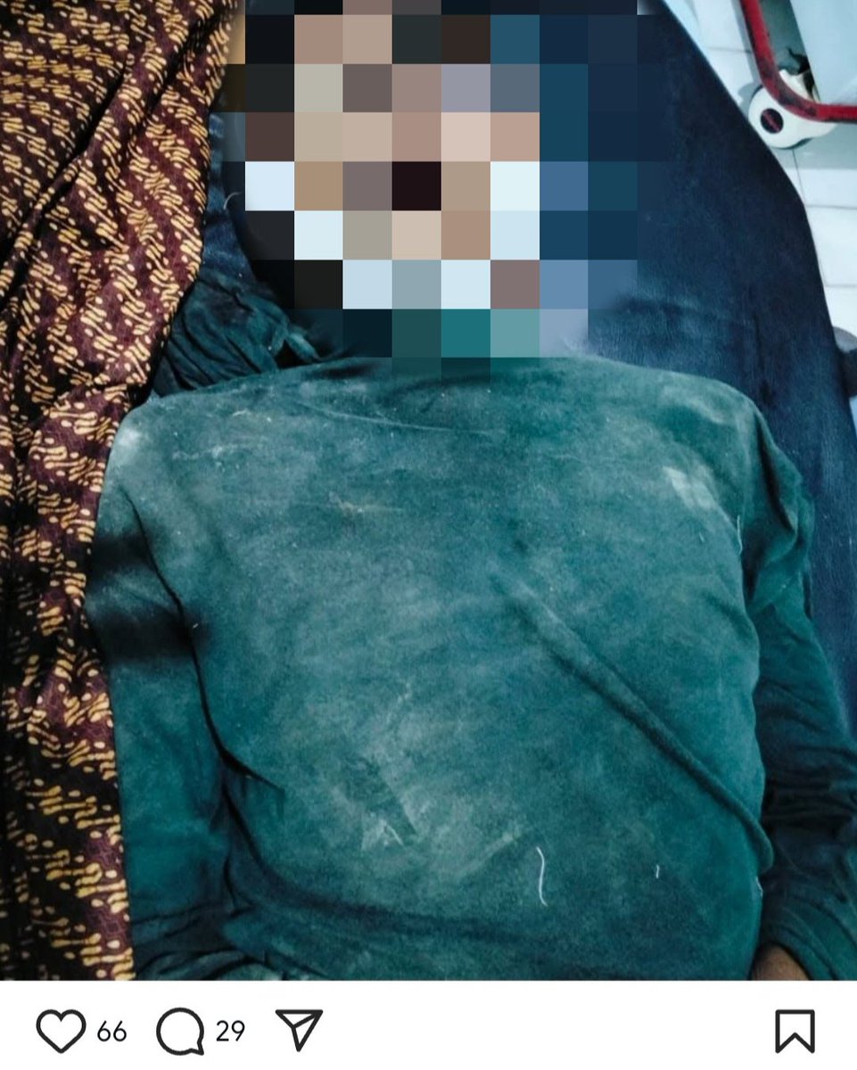 daniellsinaga_'s tweet photo. Kabar Duka dari Orang Rimba 🥲

Pangendum Tampung, salah seorang orang rimba dlm postingannya, meminta KEADILAN atas kematian seorang saudara sesama orang rimba di atas tanah mereka sendiri. Mereka adlh orang yg melindungi hutan dari ketamakan manusia. Mari kita bantu mereka. https://t.co/t85eNoo6fO