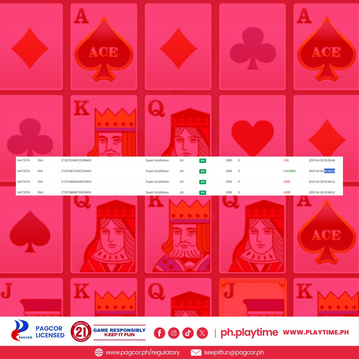 Level up ang simula ng MAY - 1M agad ang PANALO! Congrats, Raymond!

#PlayTimePH #ItsPlayTime #PlayTime