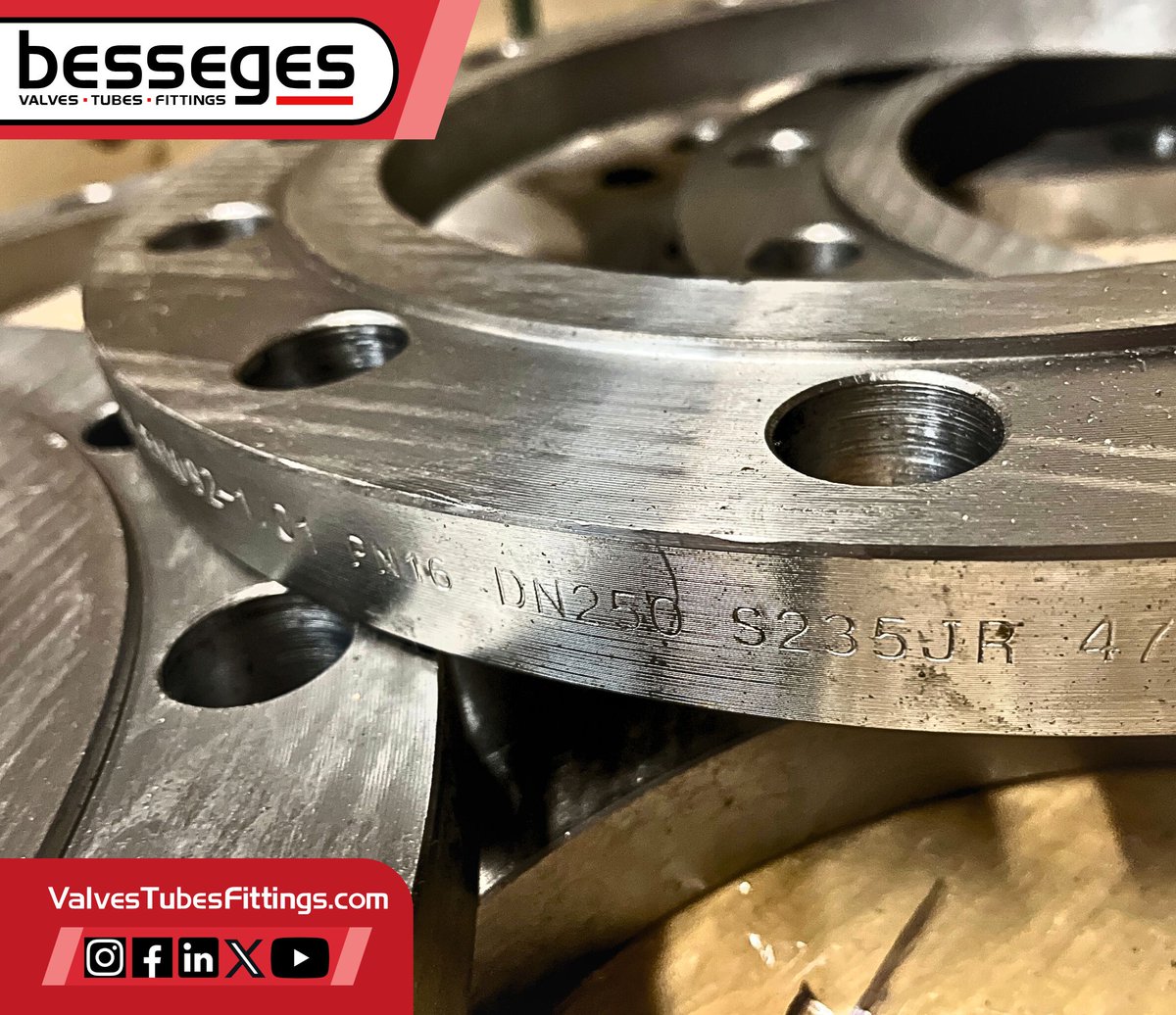 BessegesVTF's tweet image. Your pipeline system just isn’t complete without the right components.
Shop with Besseges for flanges, gaskets, pipes, fittings, and more.
Visit: valvestubesfittings.com
#Flange #PipingSystem #OilAndGasIndustry #IndustrialEquipment #steamindustry #valvesandfittings
