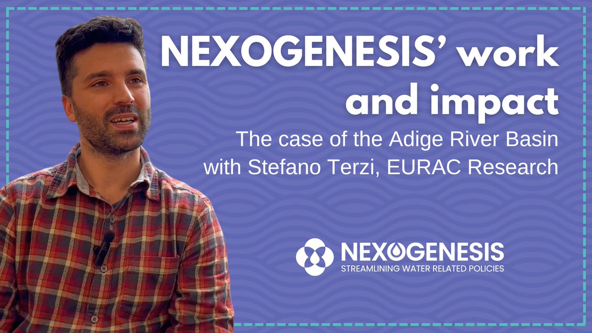 NEXOGENESIS 🇪🇺 (@nexogenesis_eu) on Twitter photo 📽NEW VIDEO📽
🎙Stefano Terzi, Environmental Engineering from <a href="/EURAC/">Eurac Research</a> introduces the work and impact of the <a href="/NEXOGENESIS_eu/">NEXOGENESIS 🇪🇺</a> on the Adige River Basin.
➡️Watch the full interview: youtu.be/bA29tc-HlMA?si… 📽NEW VIDEO📽
🎙Stefano Terzi, Environmental Engineering from <a href="/EURAC/">Eurac Research</a> introduces the work and impact of the <a href="/NEXOGENESIS_eu/">NEXOGENESIS 🇪🇺</a> on the Adige River Basin.
➡️Watch the full interview: youtu.be/bA29tc-HlMA?si…