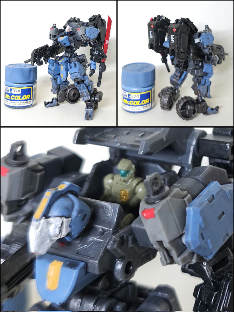 hirahirahirano's tweet photo. 1/60オリジナルロボ
一機完成しました✨
ディテールが密なので、今回はデカールやチッピングは無しで
頭は食玩のアドバイスドヘイズルの改造です🤭
今月最後の作品
楽しく作れました😚
#大火鳥製造
#BIGFIREBIRDBUILD
#160scale
#ダイアクロン
#Emonster https://t.co/toFNaTy5ze