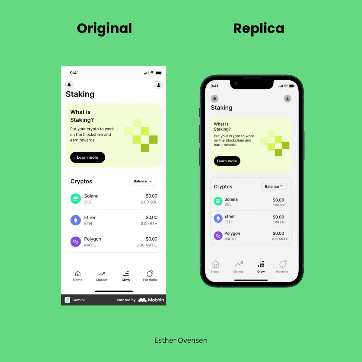 itohan_ovens's tweet image. Day 8 of my #30daysmobbindesign Challenge 
Design inspired by Gemini’s IOS App 
Kindly RT 
#30daysdesignchallenge #uidesigner #uiux