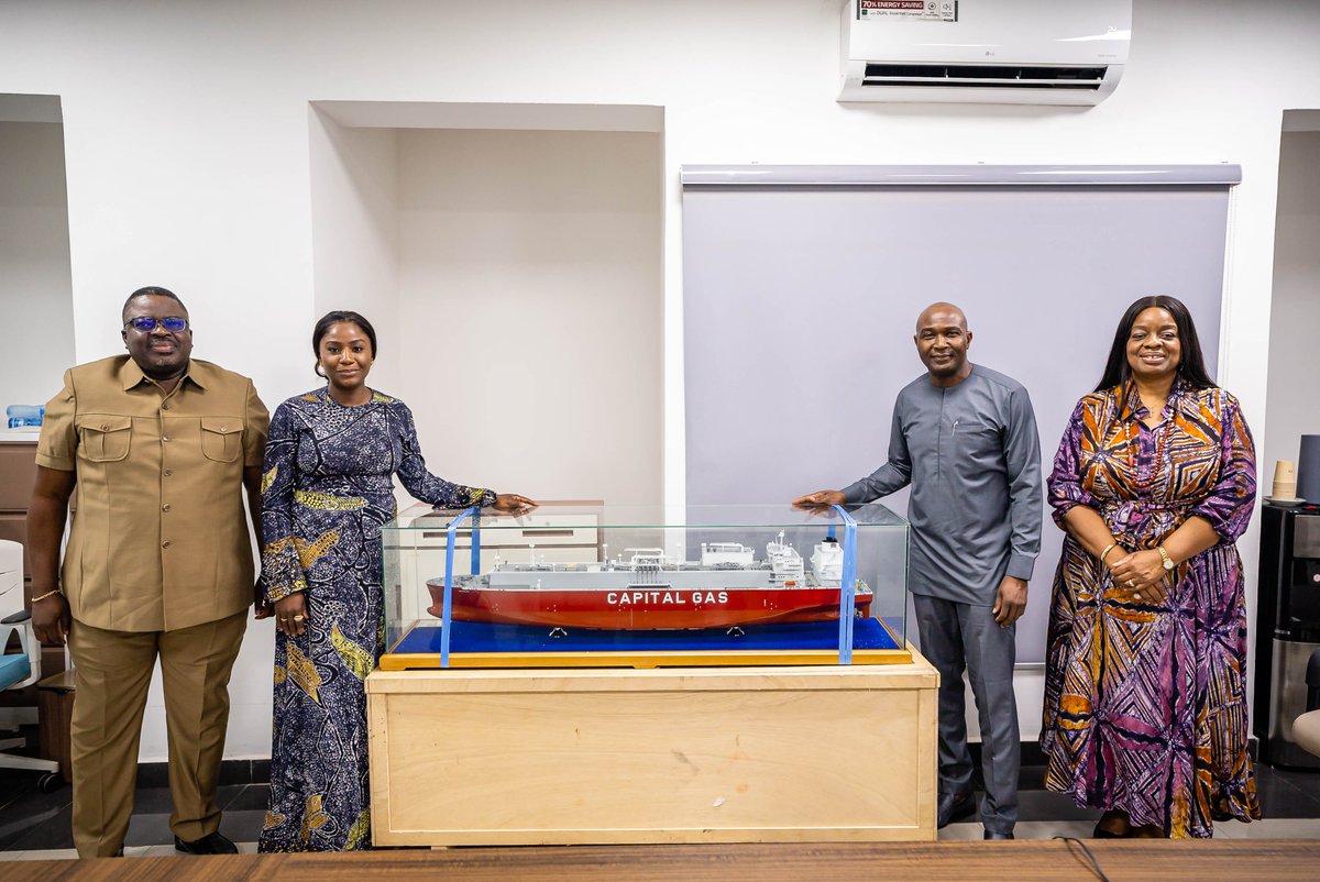 A year ago, I had the privilege of being the Godmother in a ship-naming ceremony for a new vessel that the <a href="/officialnlng/">NLNG</a>  is acquiring, in its bid to build and manage a modern and sustainable shipping fleet.

On  Monday 28th April 2025, the management of the NLNG visited, led by