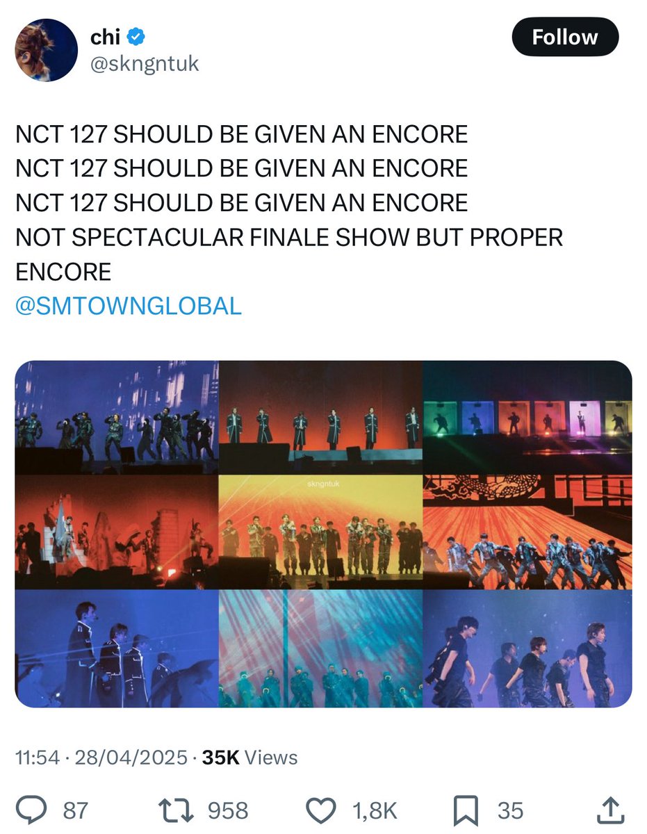 “normalize not touring every year” is just laughable coming from the same ppl who do this