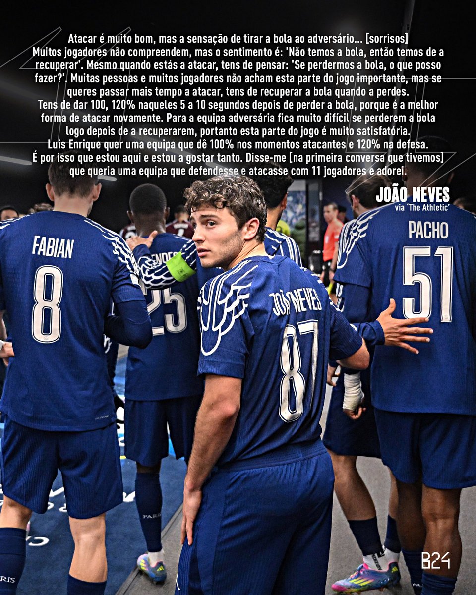 A mentalidade de João Neves 🧠