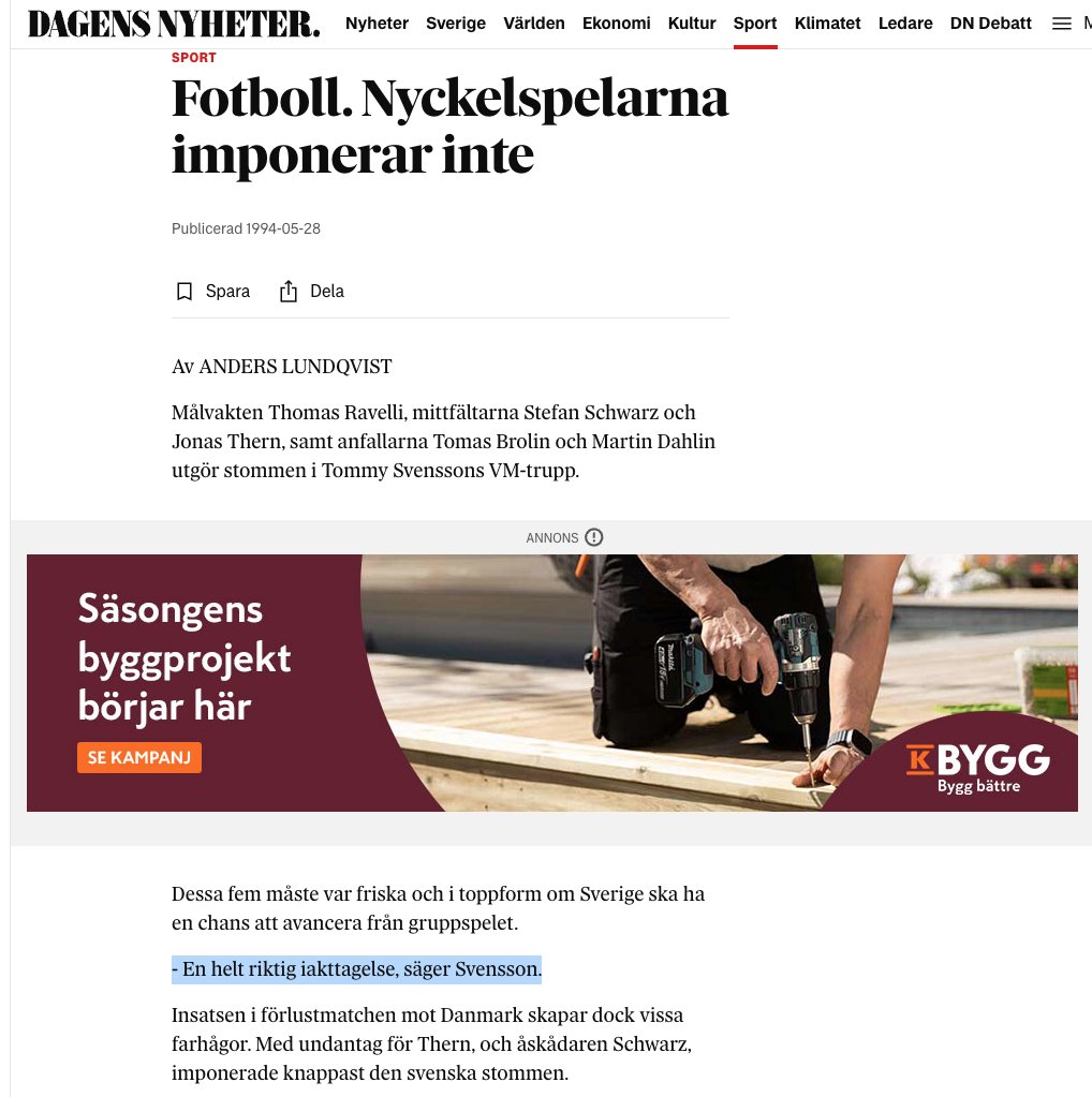 Så här ska Tommy Svensson kommentera ett påstående. <a href="/snettinatbak/">Snett inåt bakåt</a>