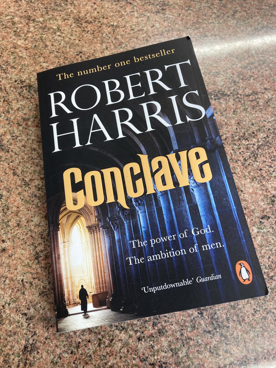 My book for April. A very timely and an excellent, enjoyable read. I genuinely struggled to put it down.

I learnt from it too. Even though this is fiction, it is so well researched and easy to follow. 

Thanks 🙏 Robert Harris.  Recommended reading before the real Conclave.