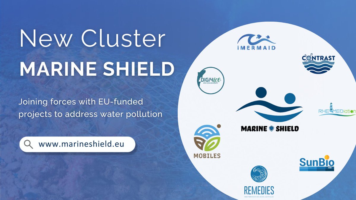 iMERMAID 🇪🇺 (@imermaid_eu) on Twitter photo 💡Did you know?
🌍<a href="/imermaid_eu/">iMERMAID 🇪🇺</a> has proudly joined the <a href="/Marineshield_/">Marine Shield Cluster</a> a new initiative bringing together several 🇪🇺-funded research projects under a unified banner to combat water #pollution more effectively.
🔎Find out more about the Cluster: imermaid.eu/marine-shield-… 💡Did you know?
🌍<a href="/imermaid_eu/">iMERMAID 🇪🇺</a> has proudly joined the <a href="/Marineshield_/">Marine Shield Cluster</a> a new initiative bringing together several 🇪🇺-funded research projects under a unified banner to combat water #pollution more effectively.
🔎Find out more about the Cluster: imermaid.eu/marine-shield-…