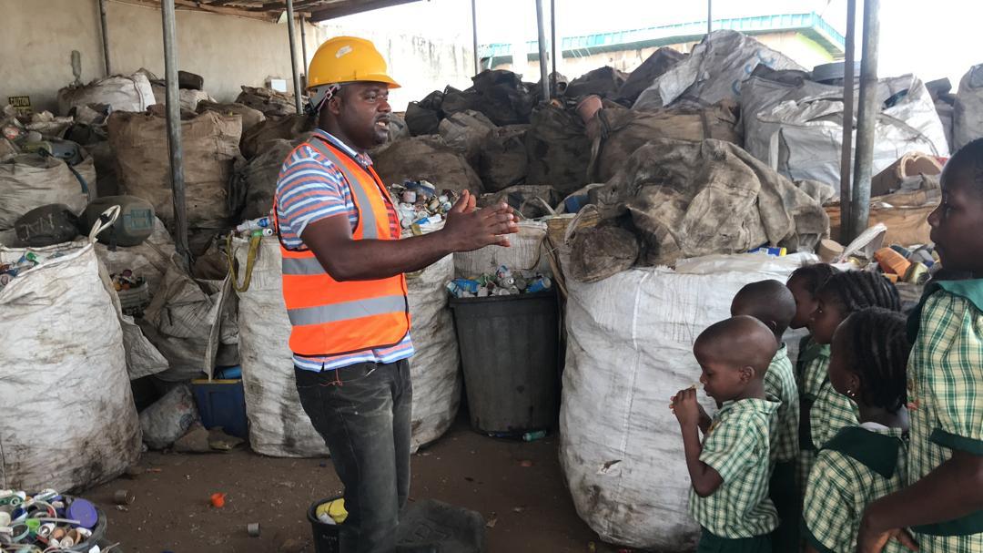 Jdslrecycling's tweet photo. On March 12th, 2025, Knowledge Field Nursery and Primary School visited our recycling facility for an educational tour. https://t.co/cLatEHc76B