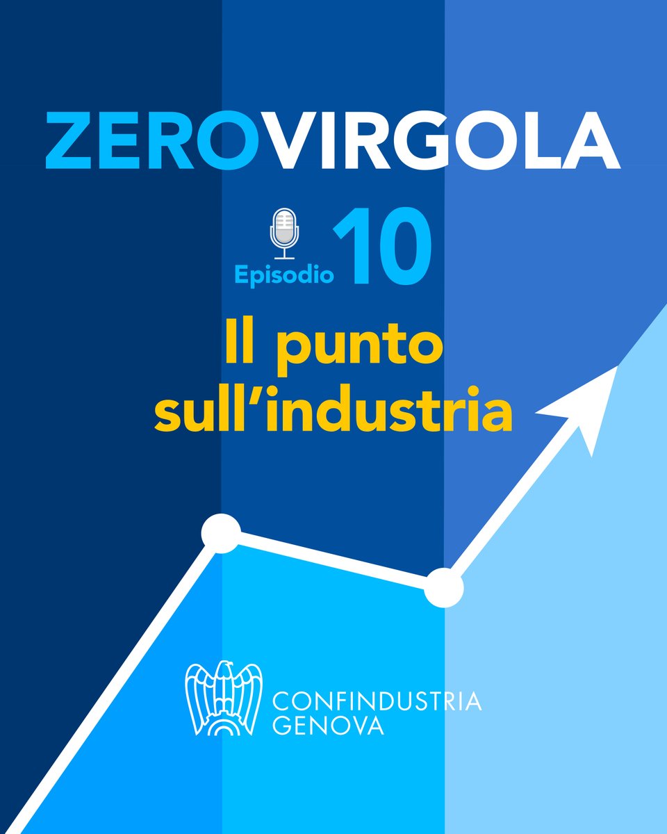 Come sta l'#industria italiana? 
La produzione è in flessione, ma ci sono altri indicatori - valore aggiunto, export, investimenti, occupazione - che non stanno andando così male.
Ne parliamo nel nuovo episodio del podcast ZEROVIRGOLA: 
open.spotify.com/episode/4UXDob…