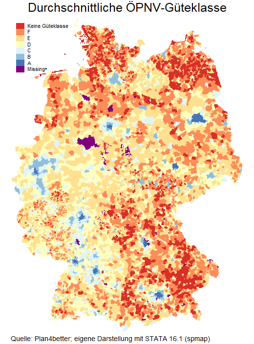 Marius Dilling (@dillingmarius) on Twitter photo Unsere Modelle umfassen neben Prädiktoren wie Gemeindegröße, Steueraufkommen, Sozialstruktur & Arbeitslosenquote auch einen innovativen ÖPNV-Güteklassen-Index: 7 Kategorien, basierend auf durchschnittlicher Taktung, Verkehrsmitteltyp und entfernungsbasiertem Einzugsradius. Unsere Modelle umfassen neben Prädiktoren wie Gemeindegröße, Steueraufkommen, Sozialstruktur & Arbeitslosenquote auch einen innovativen ÖPNV-Güteklassen-Index: 7 Kategorien, basierend auf durchschnittlicher Taktung, Verkehrsmitteltyp und entfernungsbasiertem Einzugsradius.