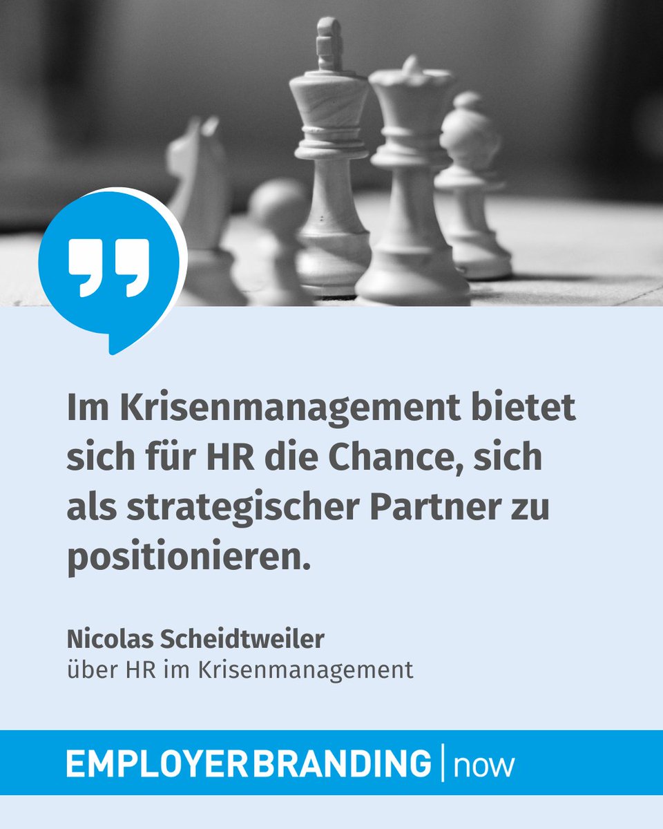 #HR ist mehr als Verwaltung: In Krisenzeiten wird die Personalabteilung zum strategischen Partner für Stabilität und Resilienz. Doch wie gelingt der Schritt aus der administrativen Rolle? 
Hier fassen wir Ansätze zusammen: employer-branding-now.de/die-hr-rolle-i…
#recruitment #employerbranding