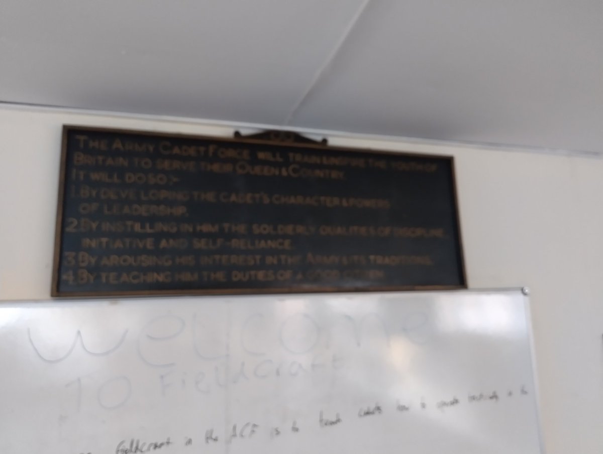 WO1 RSM A Macpherson- Derbyshire Army Cadet Force tweet media