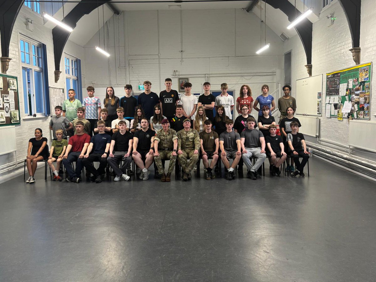 WO1 RSM A Macpherson- Derbyshire Army Cadet Force tweet media