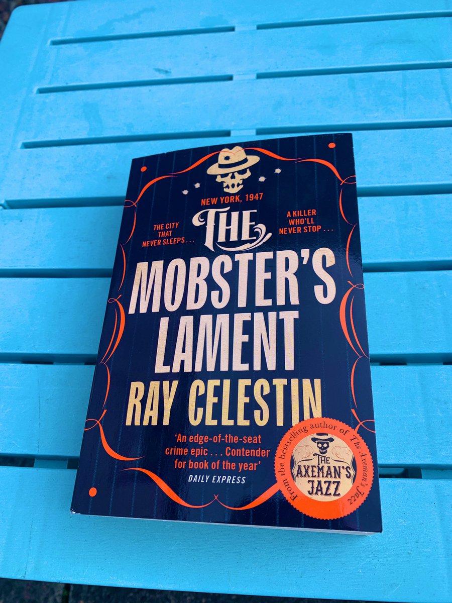 bobg611's tweet photo. This is the third book in “The City Blues Quartet” by Ray Celestin set around #Jazz and #mobsters really enjoying them #NewOrleans #Chicago and this one #NewYork #HistoricalFiction #BooksWorthReading #AuthosOfTwitter https://t.co/qUi49z7EBD