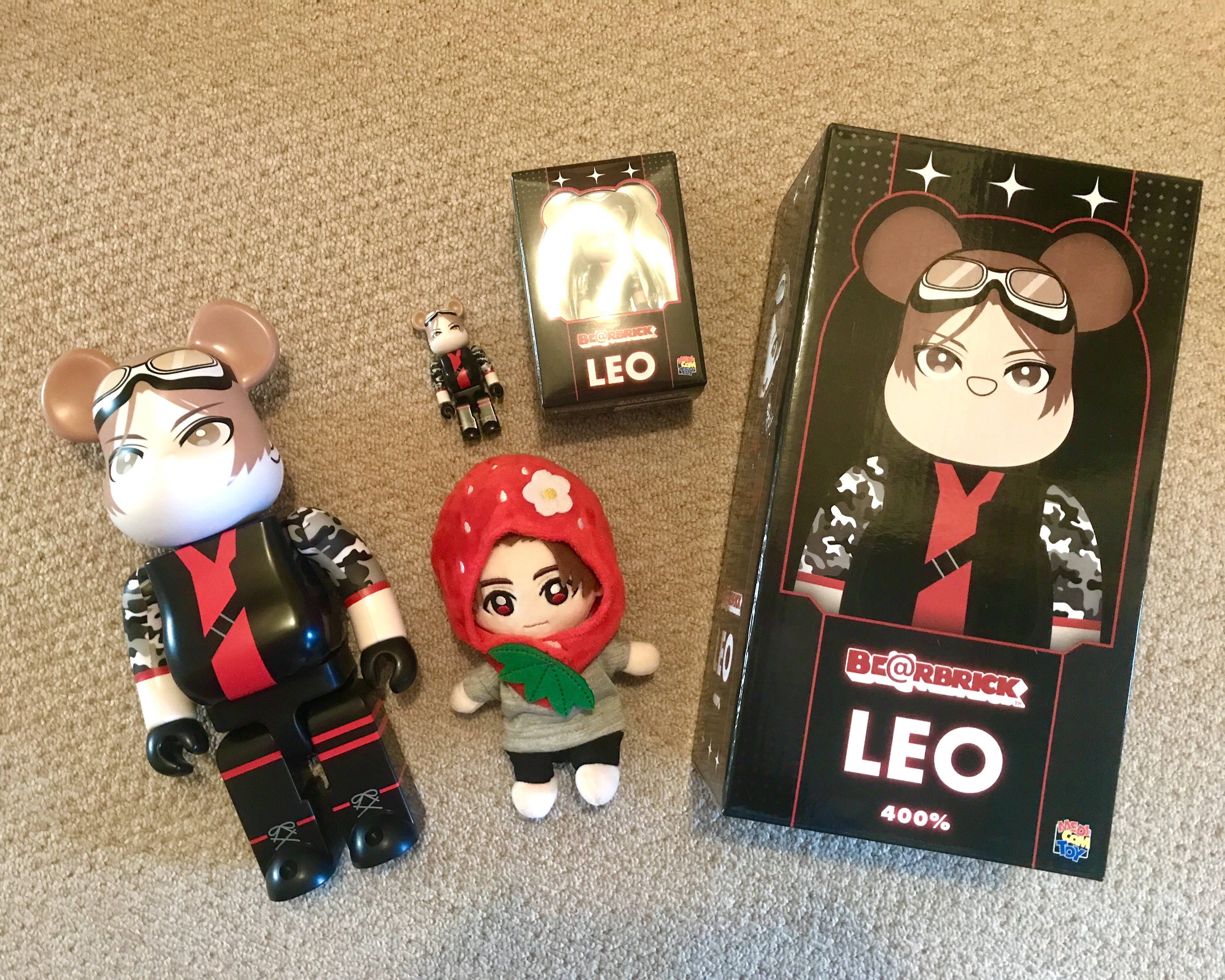 即日発送】山田涼介 ベアブリック400% BE@RBRICK LEO 400%