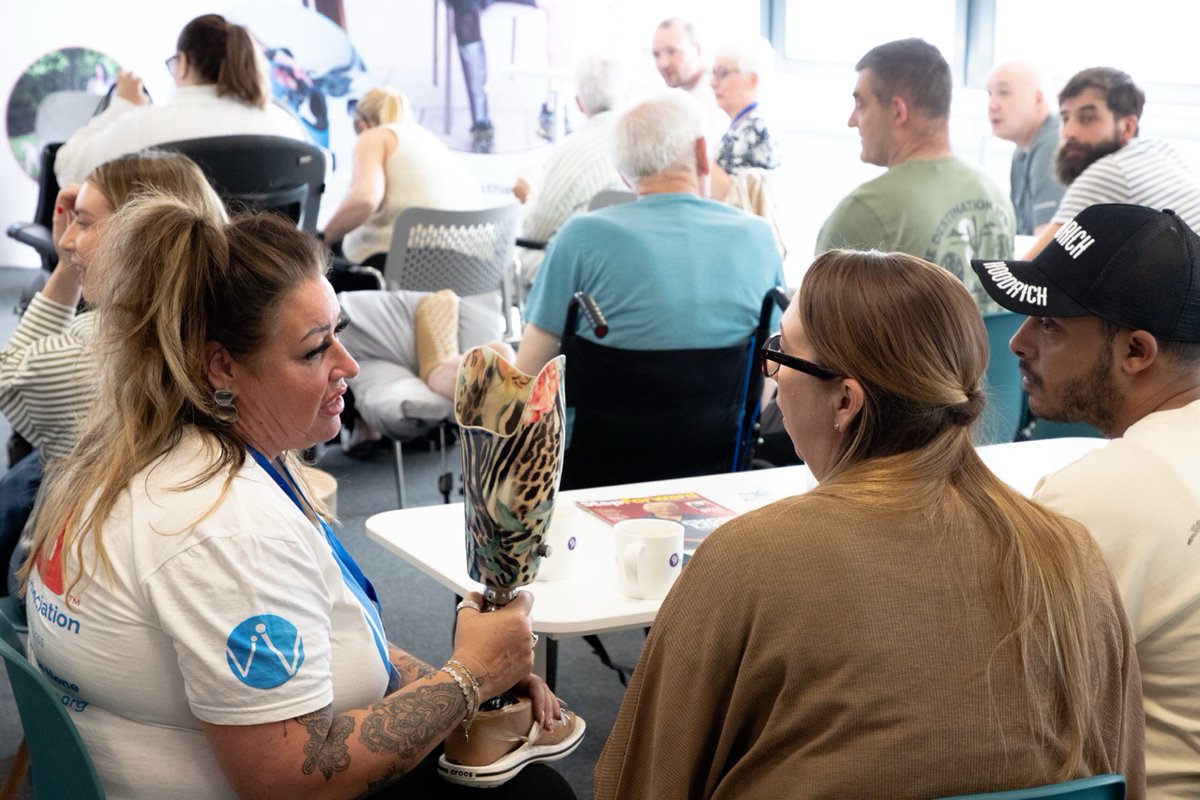 Thank you to everyone who came along to the Lunch &amp; Learn in Sheffield yesterday with the amazing team at the Limbless Association 💙
 
It was a brilliant afternoon full of friendly faces, open chats, and support for anyone living with limb loss or limb difference.