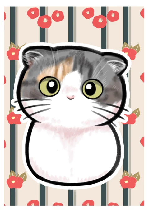 ねぐドワめぶいたエイトくん友人のねこちゃ 
