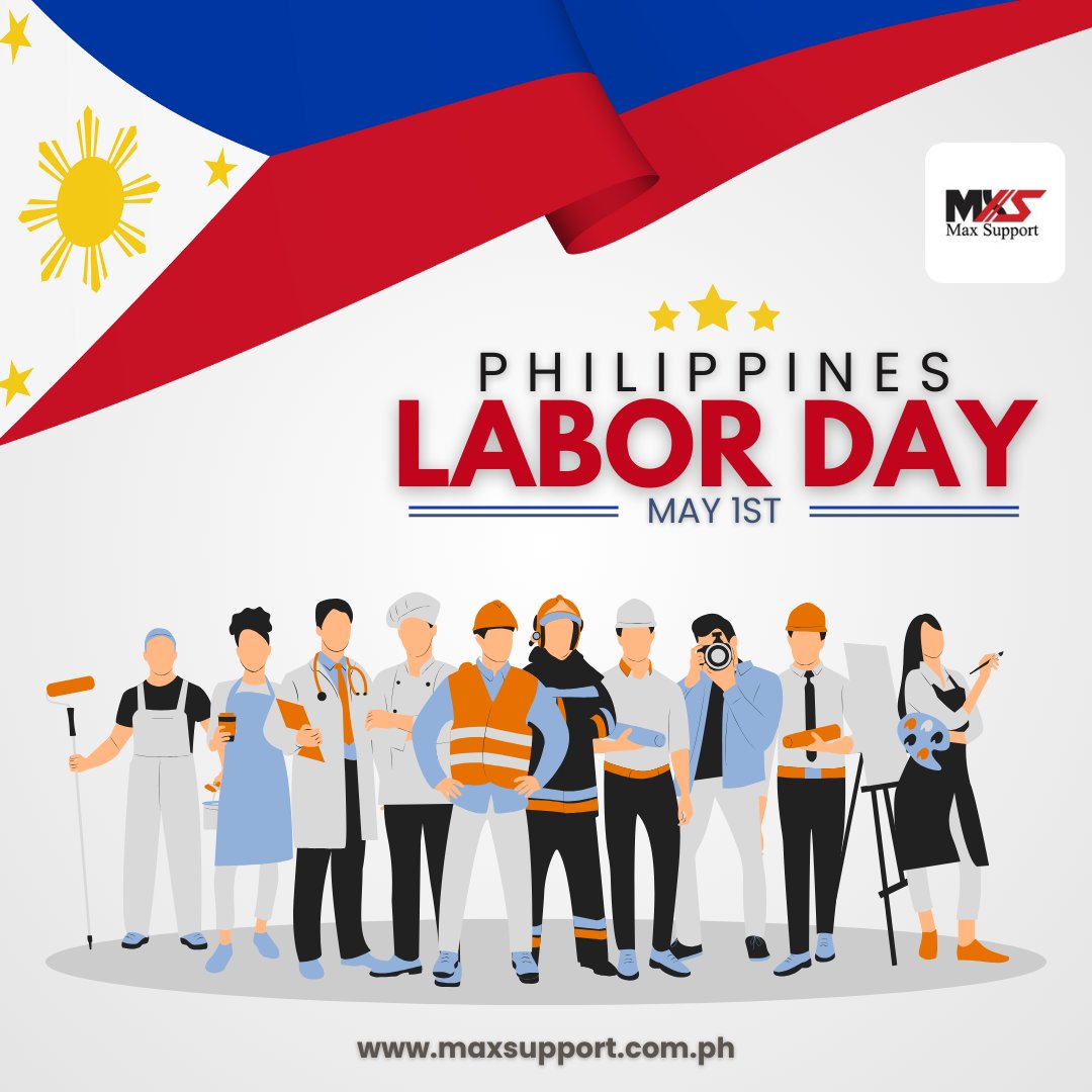 🌍 This Labor Day, we celebrate the resilience and dedication of Filipino workers whose skills and hard work shine bright across borders. 🇵🇭

Partner with us.
👉 maxsupport.com.ph

🌟💼✨ #LaborDayPH #GlobalFilipino #OpportunitiesAbroad