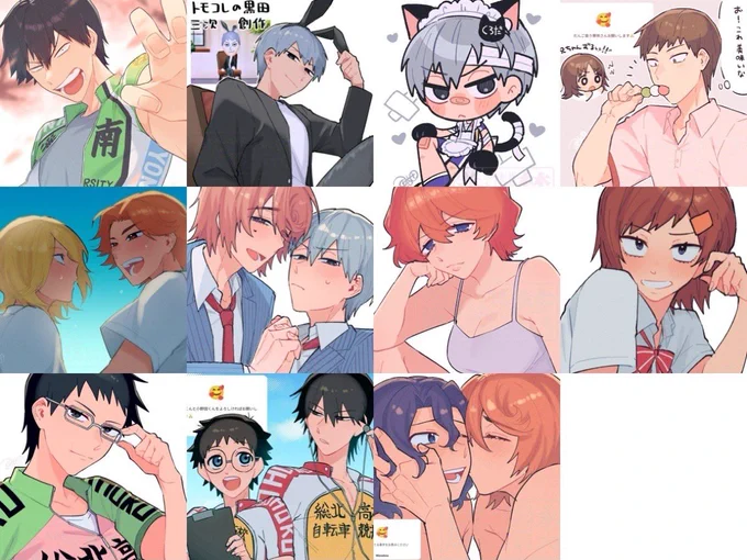 今月描いた絵を晒そうのやつ!
ありえないほど絵描いてた
原稿終わってフィーバーしてたり、再熱してフィーバーしてたりなどしてお絵描き欲がえげつない月だったコワイ

カプ絵やら性転換やら混じっている無秩序画像まとめ 