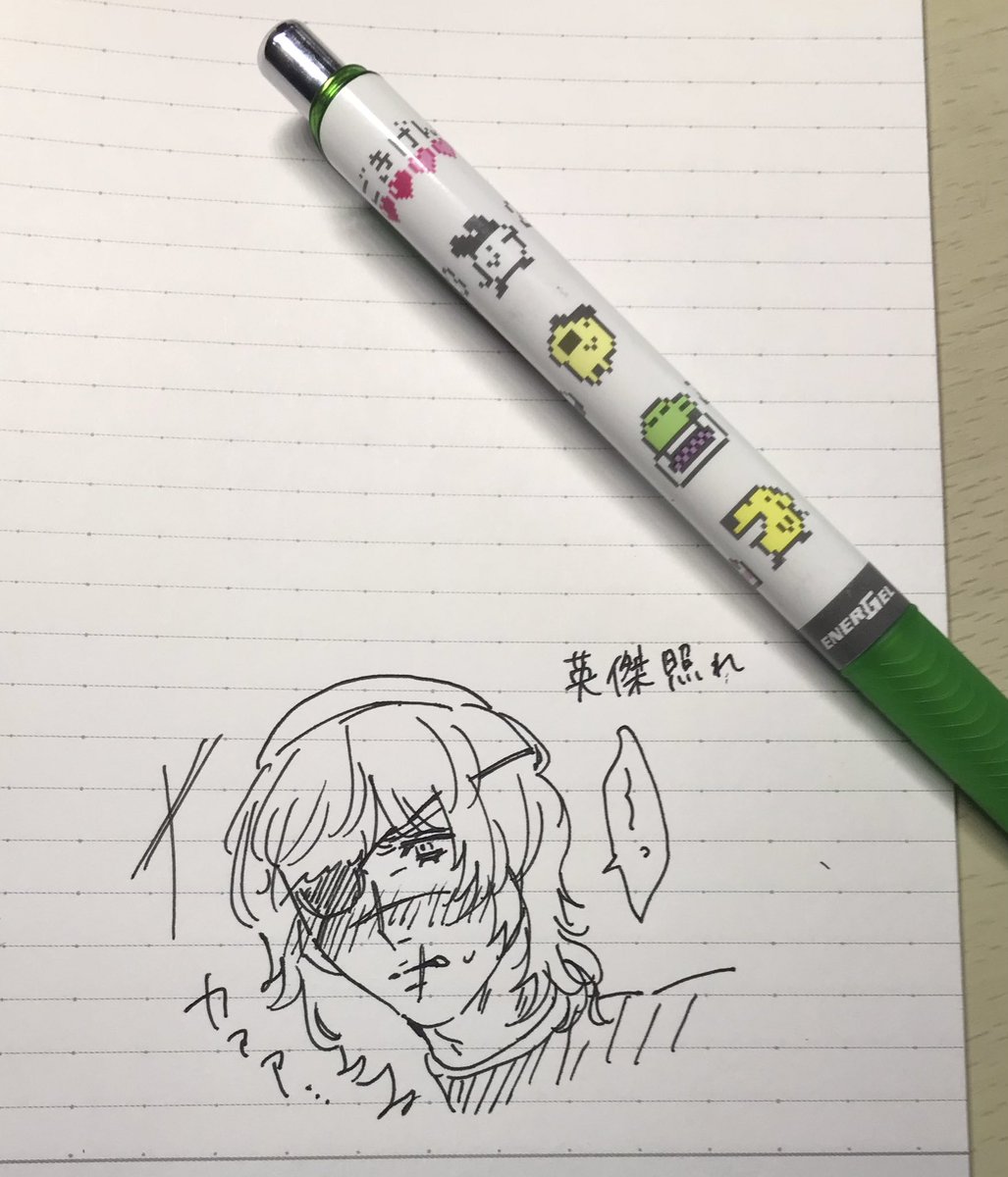 enmt_25's tweet photo. カワイイペンで落書きバデー2さん🥳カワイイ https://t.co/gKyU2gO6uT