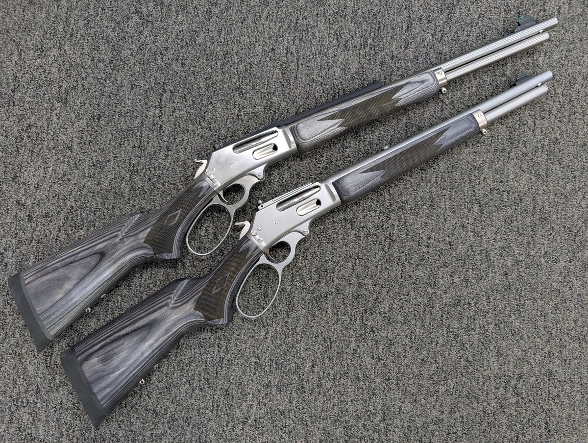 CleaverFirearms's tweet photo. New Marlin 30-30's Stainless In Store Now.... Models 336 SBL and 336 Trappers... NEW Ruger Production - Hard To Find....

#marlin #ruger #336sbl #336trapper #stainlessteel #newproduction #stainlesssteel #bigloop #3030win #madeinusa https://t.co/Z8QD4CLCk0