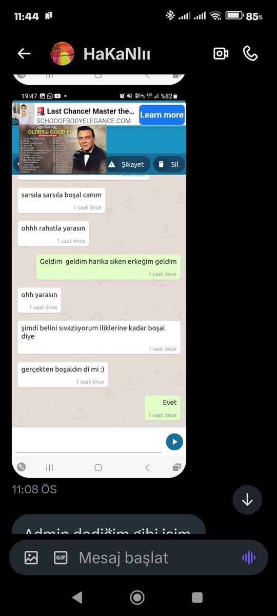 Takipçim 70 yaşındaki afet ve azgın sevgilisi ile yaptığı sextingi bizlerle paylaşmak istemiş - 8