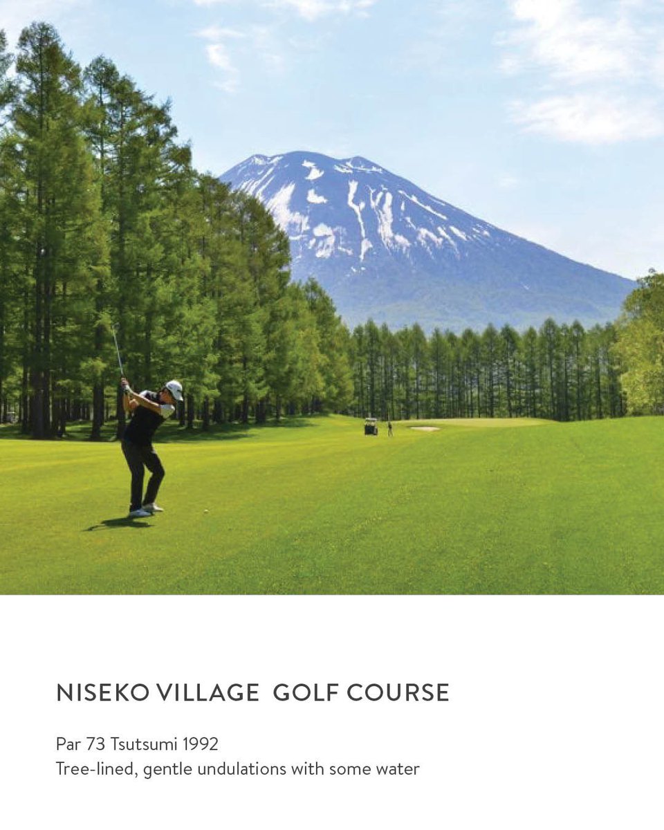 Powderlife_com's tweet image. The rise of Niseko golf - go to bio to find out more⛳️ This is the life… #Powderlife #Summerlife
