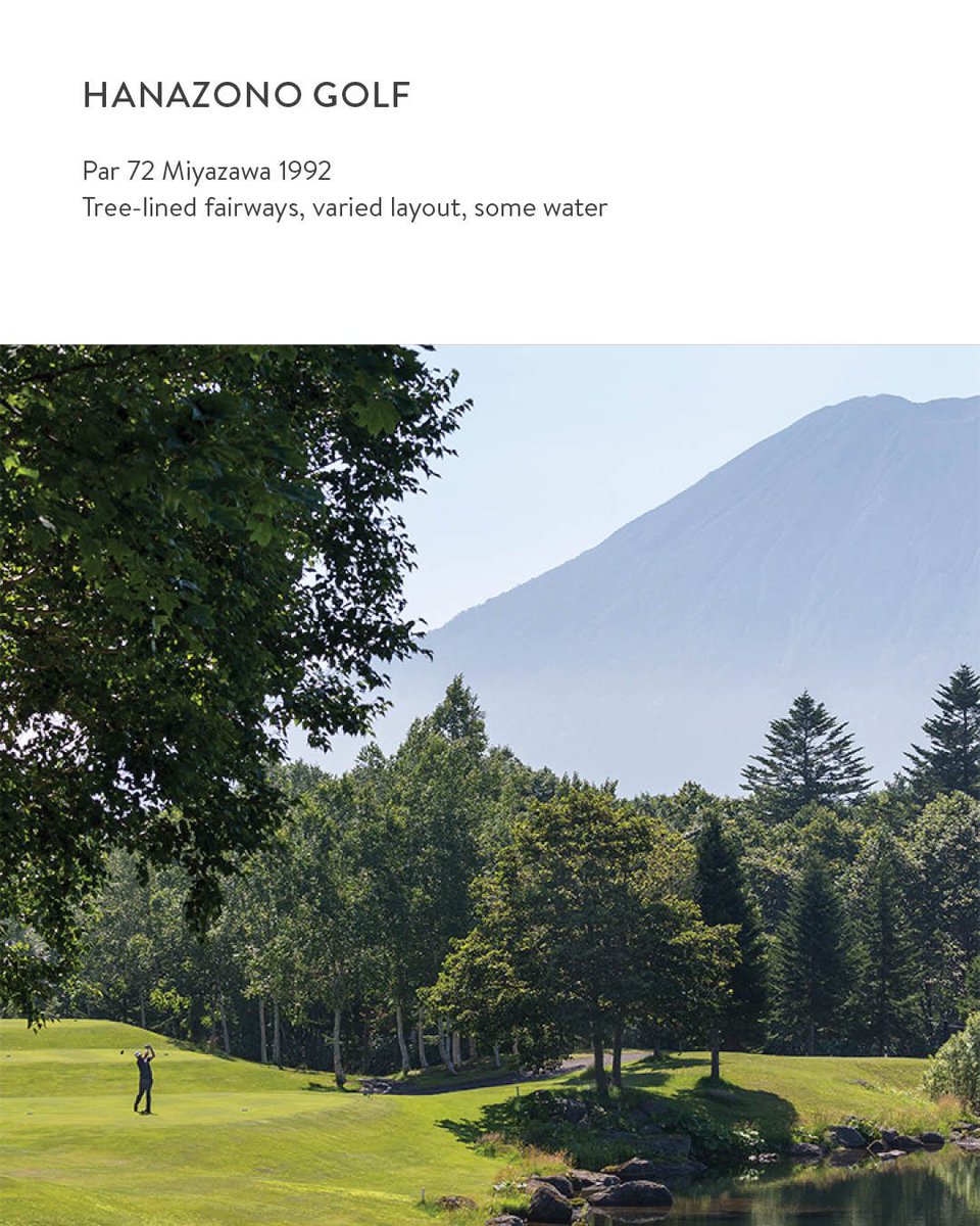 Powderlife_com's tweet image. The rise of Niseko golf - go to bio to find out more⛳️ This is the life… #Powderlife #Summerlife