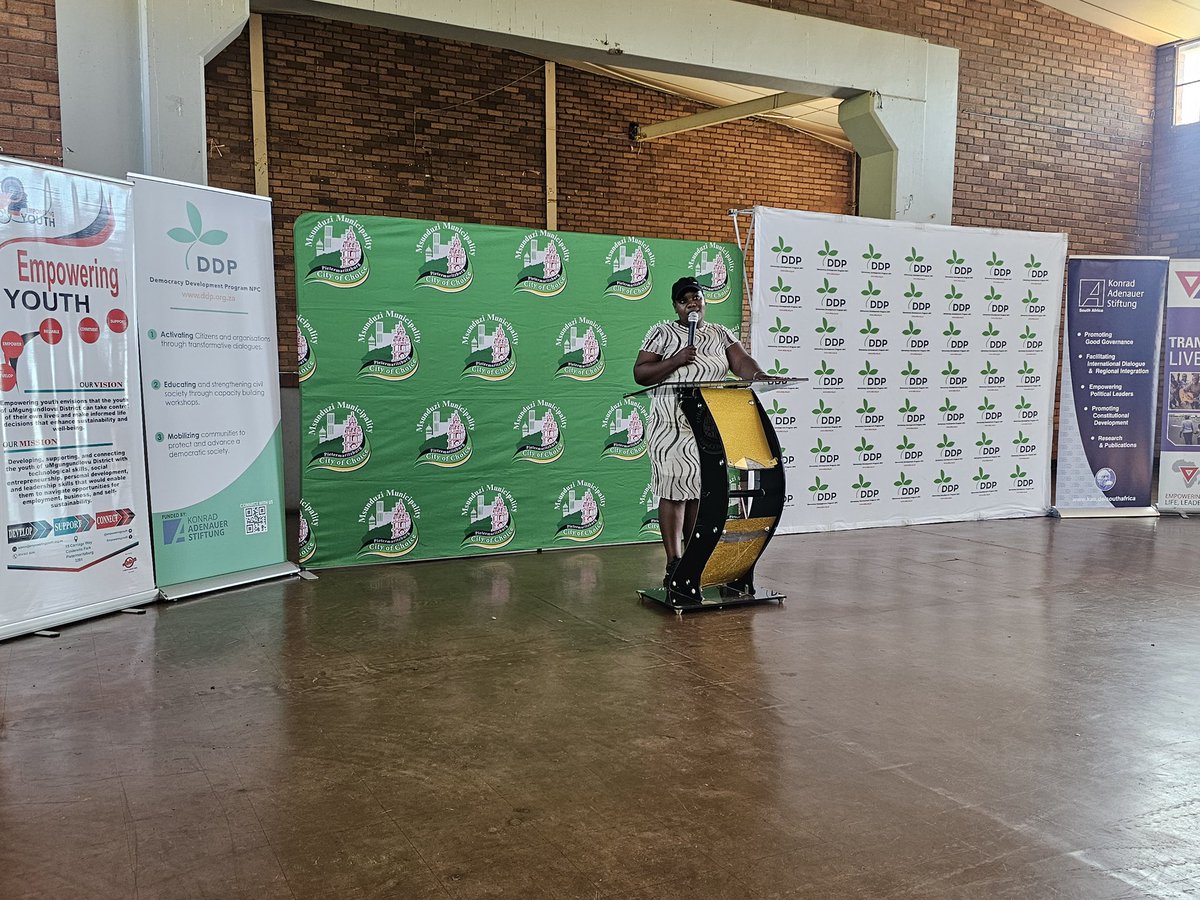 On 29 April, the DDP hosted a vibrant dialogue in Pietermaritzburg focused on democracy and voter education 🗳️✨. 

The goal was to empower youth with knowledge about the importance of voting, the role of the IEC, and to inspire active participation in the upcoming election! 🇿🇦📢