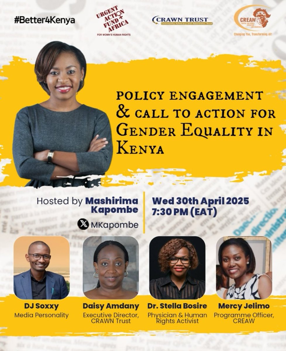 Soxxy 🇰🇪 (@djsoxxy) on Twitter photo Tonight at 7:30 PM, I’ll be joining <a href="/MKapombe/">Mashirima Kapombe</a> ’s X Space to discuss and explore how true solidarity can drive lasting change. Bring your questions and let’s own this journey together! <a href="/better4kenya/">Better4Kenya</a> <a href="/CREAWKenya/">CREAW Kenya</a> #TrackingBeijingAt30 Tonight at 7:30 PM, I’ll be joining <a href="/MKapombe/">Mashirima Kapombe</a> ’s X Space to discuss and explore how true solidarity can drive lasting change. Bring your questions and let’s own this journey together! <a href="/better4kenya/">Better4Kenya</a> <a href="/CREAWKenya/">CREAW Kenya</a> #TrackingBeijingAt30