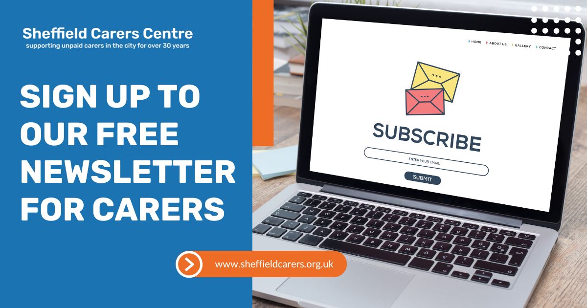 Stay informed! 📩 Our monthly Enewsletter is packed with valuable updates for carers, including essential services, activities, and the latest news that affects them. Unpaid carers can join over 5,800 people already benefiting – Sign up for free here: sheffieldcarers.org.uk/carers-news