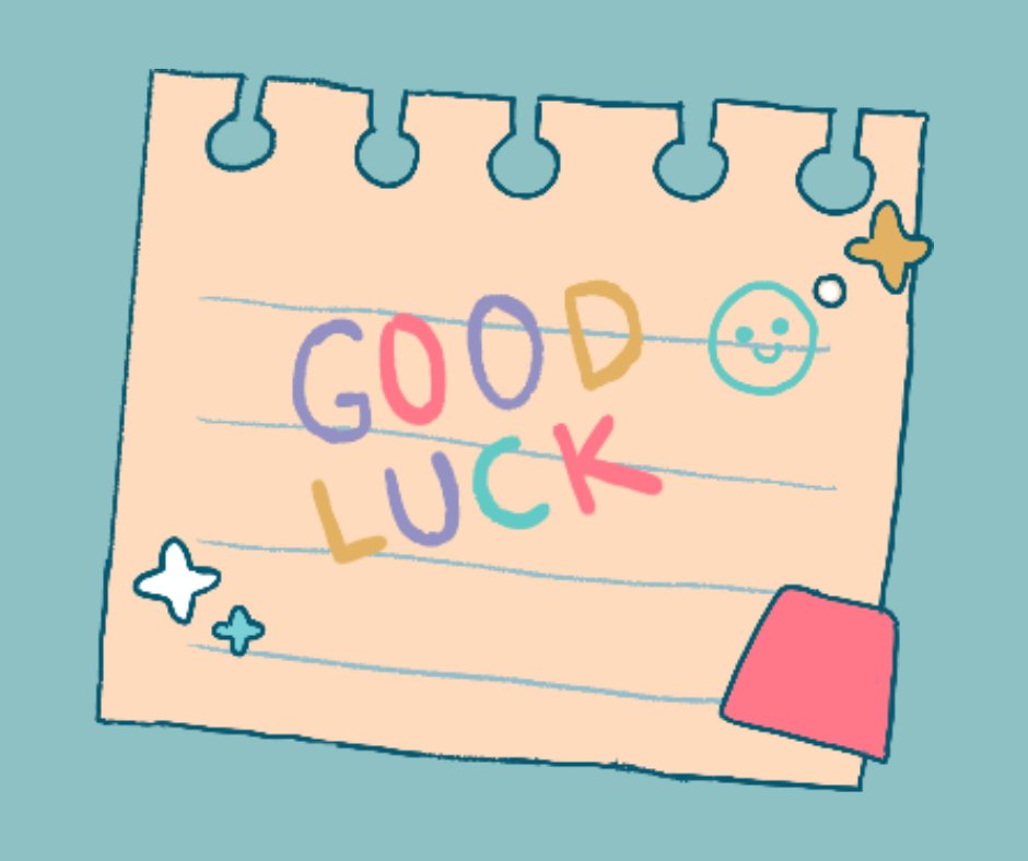 Good Luck to all Year 6 pupils taking their SATs this week!