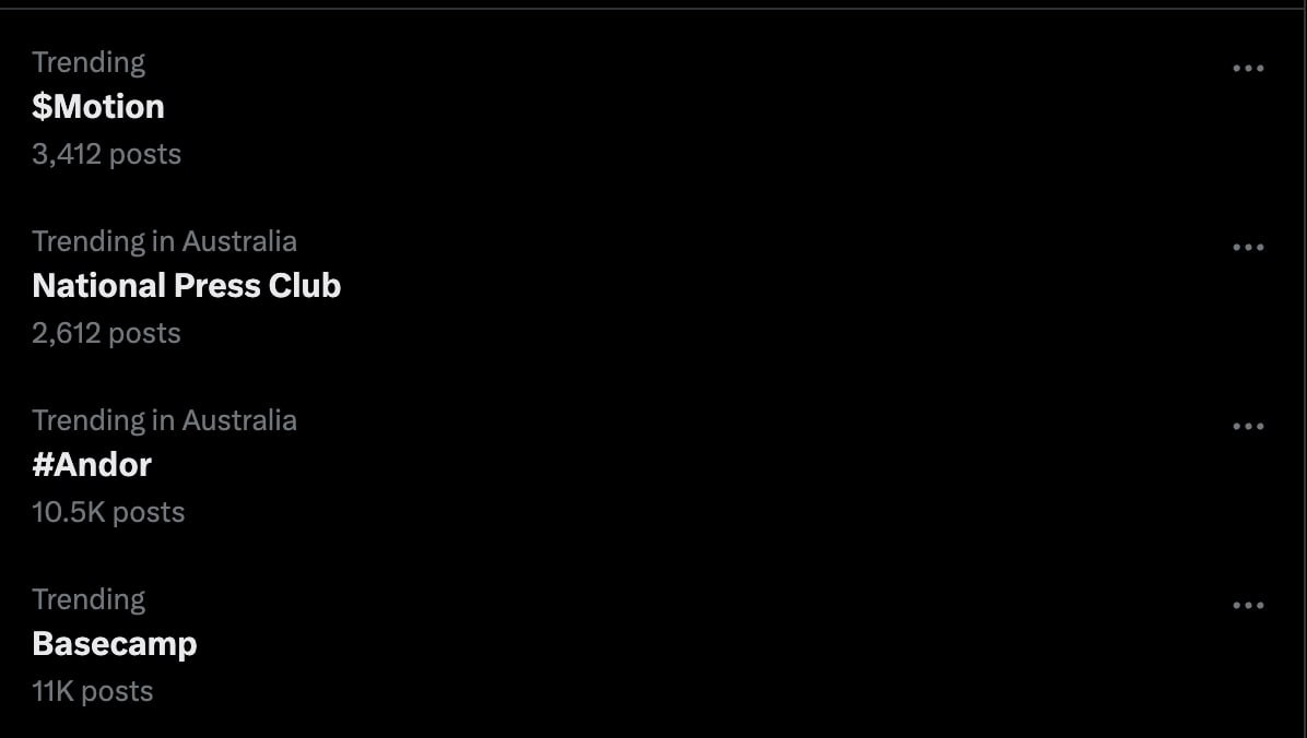 You get it yet? $MOTION