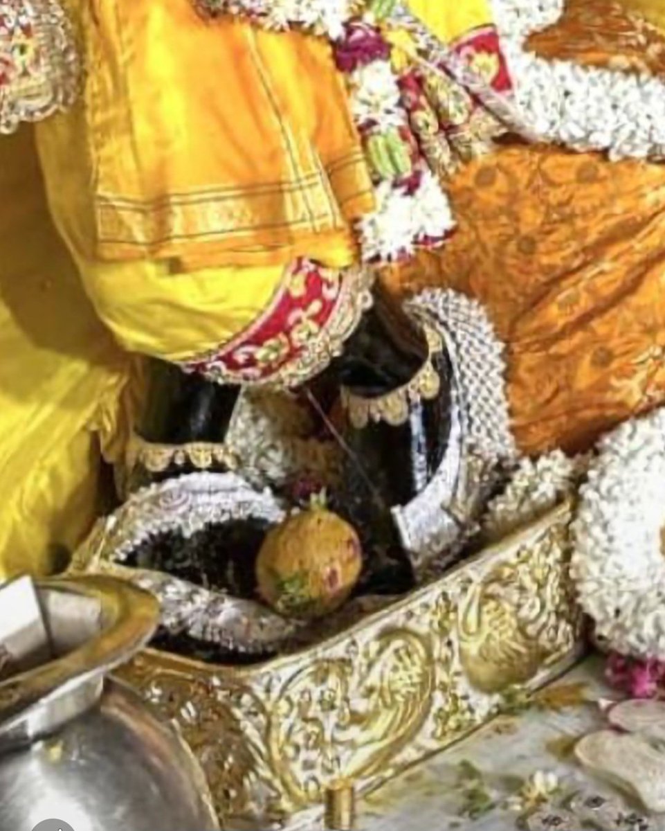 अक्षय तृतीया के पावन पर्व की हार्दिक शुभकामनाएं।🙏💐
श्री बिहारीजी के चरण दर्शन🙏
#ShreeBankeBihariJi #radheradhe
#CharanDarshanOnAkshayTritiya