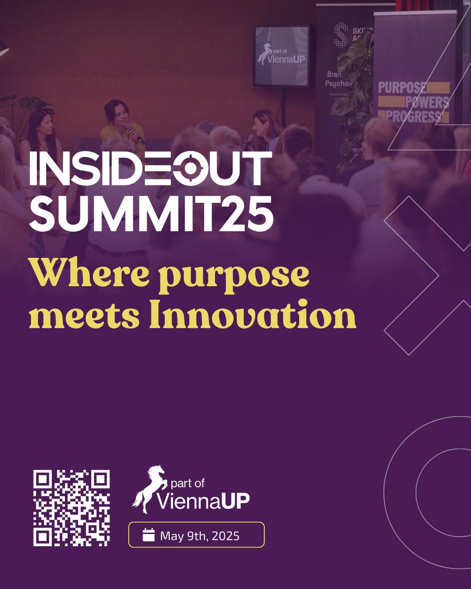 Pridruži se INSIDEOUT samitu 9. maja u Beču ― inovacije, održive tehnologije, neuronauka i umrežavanje sa 180+ učesnika!

🎟 20% popusta uz kod Partner20 👉 tinyurl.com/partnerpromoki…