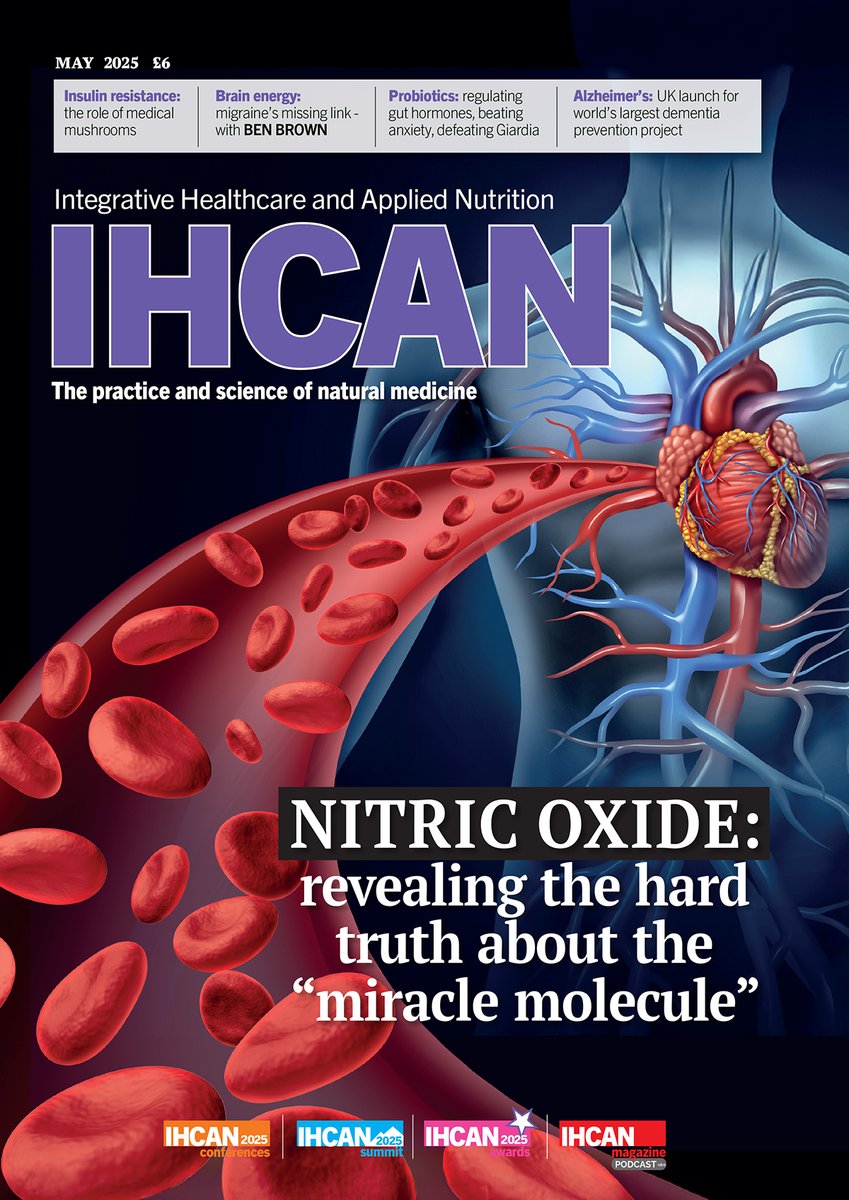 IHCAN magazine (@ihcanmagazine) on Twitter photo “I have come to realise that all chronic disease is caused by two things... The body is missing something that it needs to do its job. The body is exposed to something that is interfering with it doing its job” <a href="/DrNitric/">Dr Nathan S Bryan</a>
Claim a free copy👉ihcan-mag.com/cart/?add-to-c… “I have come to realise that all chronic disease is caused by two things... The body is missing something that it needs to do its job. The body is exposed to something that is interfering with it doing its job” <a href="/DrNitric/">Dr Nathan S Bryan</a>
Claim a free copy👉ihcan-mag.com/cart/?add-to-c…