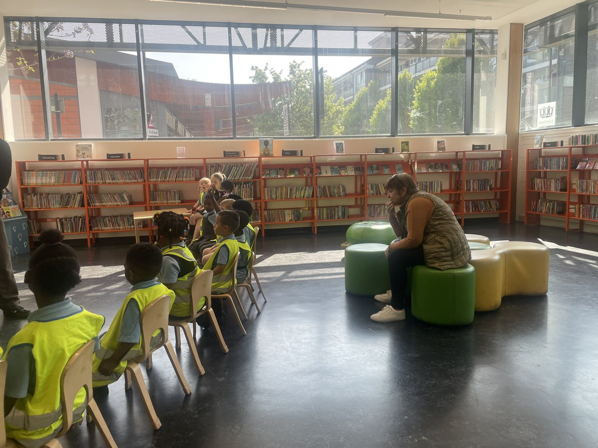 Library time again for EYFS!
Thank you George