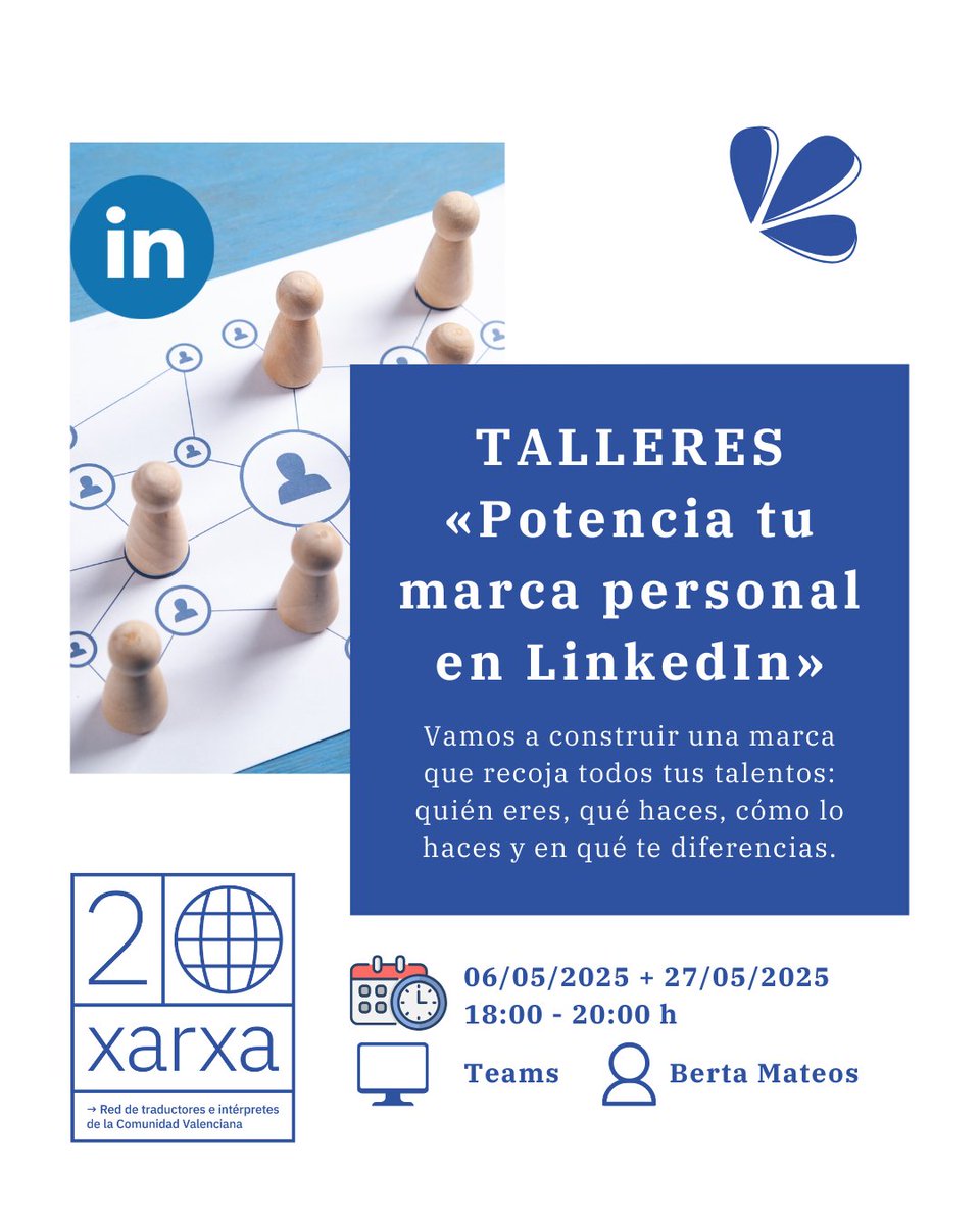 xarxativ's tweet photo. ⌛️¡Últimas plazas! 

____

⌛️Últimes places! https://t.co/OKZhrbN9OL