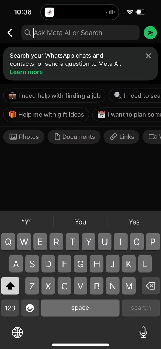 Why would I go to WhatsApp for this 😭 stop throwing AI into a product for no reason