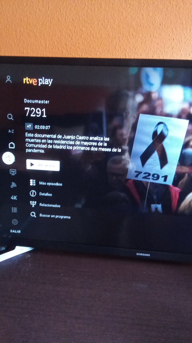 MHA85228220's tweet photo. Toda persona que quiera ver el #Documental7291 lo puede ver en casa a través de RTVE play, buscar en la lupa y lo tenéis. A mí me para la gente por la calle. Eso significa que muchas personas lo han visto y saben lo que hizo un cargo público #AyusoGestiónHomicida. https://t.co/XF78HTryLG