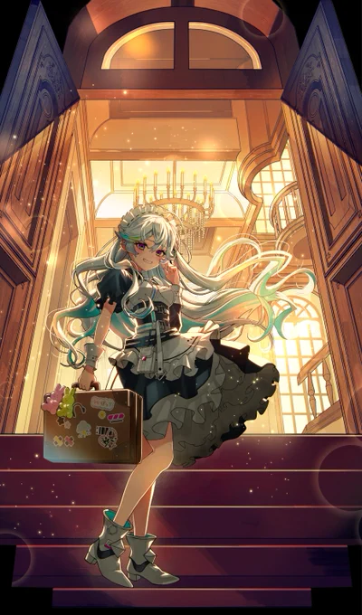 【お仕事告知】 この度、ソフィオネ所属 プルウィア様()の 卒業用イラストを担当させていただきました! プルウィアさん本当にお疲れ様でした 行ってらっしゃい