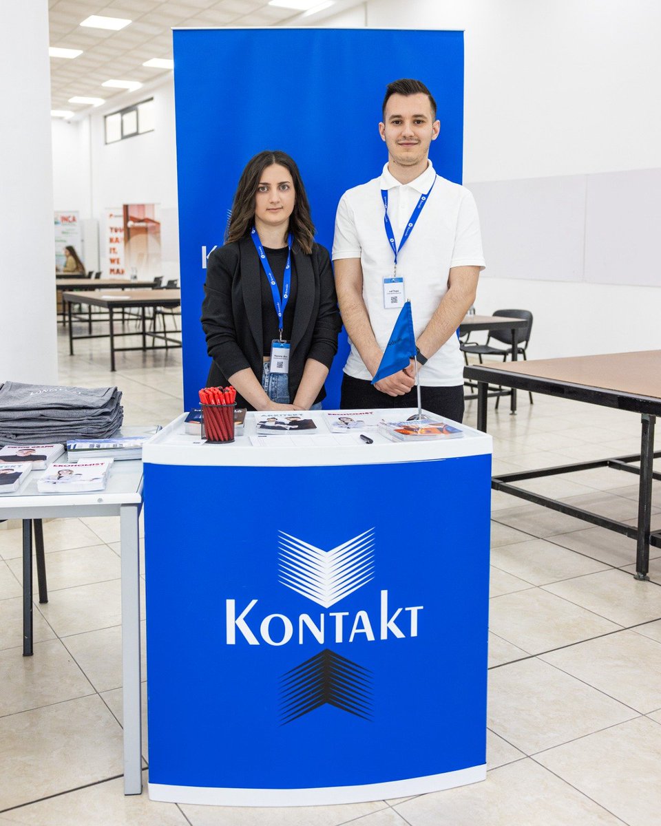 Panairi i Punës - Universiteti Polis🎓

Kishim kënaqësinë të ishim pranë studentëve për t'u dhënë mundësinë e njohjes së kompanisë dhe informimit mbi mundësinë e tyre për punësim pranë Kontakt.🤝📋

#kontakt #ndryshe #wearehiring #student #university