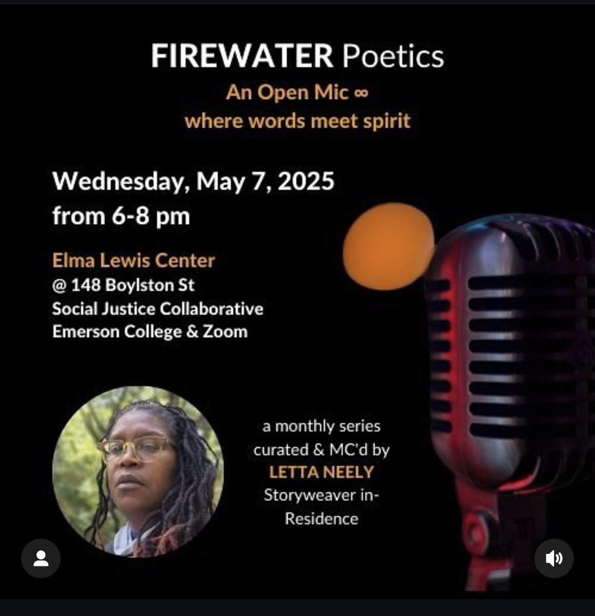 Excited to read next week…come hear us!
