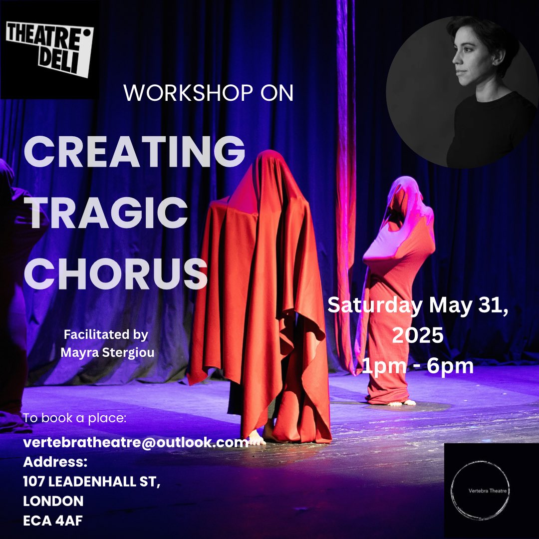 Mayra Stergiou (@mayrastergiou) on Twitter photo New Physical Theatre Workshop at <a href="/theatredeli/">Theatre Deli</a>
Info 👇
eventbrite.com/e/creating-tra… New Physical Theatre Workshop at <a href="/theatredeli/">Theatre Deli</a>
Info 👇
eventbrite.com/e/creating-tra…